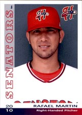 2010 Harrisburg Senators Grandstand #14 Rafael Martin Jalisco Mexico MX Card