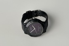 Citizen 4111 571193 Solar Armbanduhr Uhr Vintage Kunststoff Schwarz Quartz