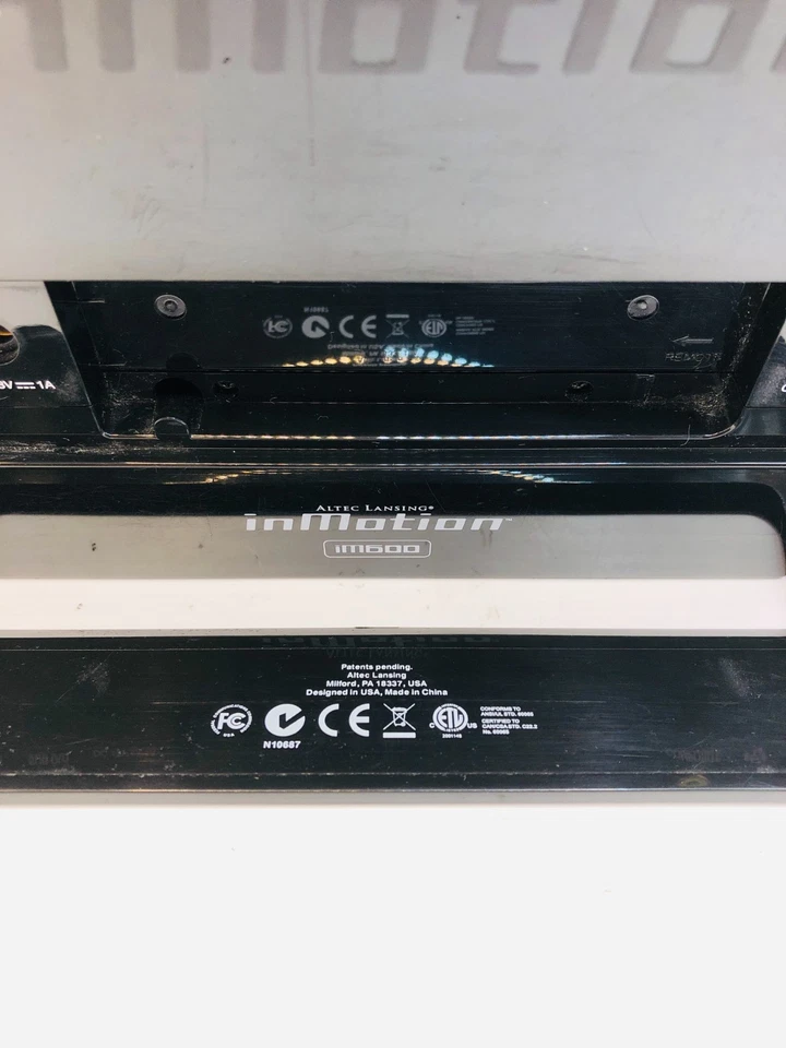 Sistema de altavoces portátil de carga Altec Lansing InMotion IM600 iPod radio FM FUNCIONA Foto 4 de 4