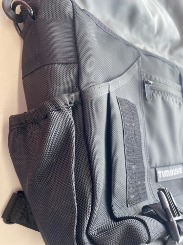 Timbuk2 Messenger Bag Umhängetasche Laptop gepolstert mit Riemen Gr. Med schwarz - Bild 5 von 20