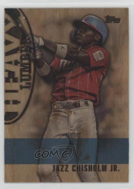 2024 Topps Series 1 Heavy Lumber Jazz Chisholm Jr #HL-13 4r3