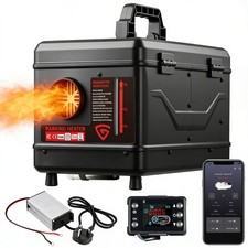 Diesel Air Heater 8KW 12V/24V 220-240V w/LCD Bluetooth App for Truck Boat Garage