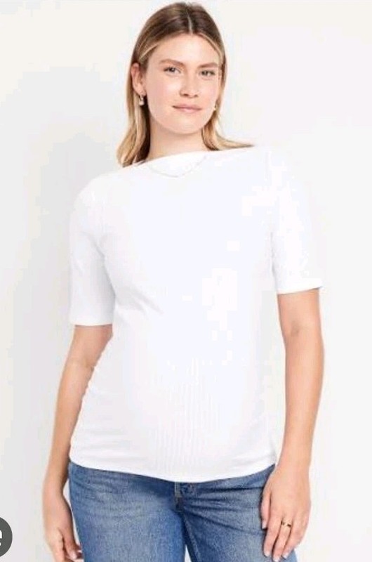 New Old Navy Maternity Slit-Neck Top Size XL