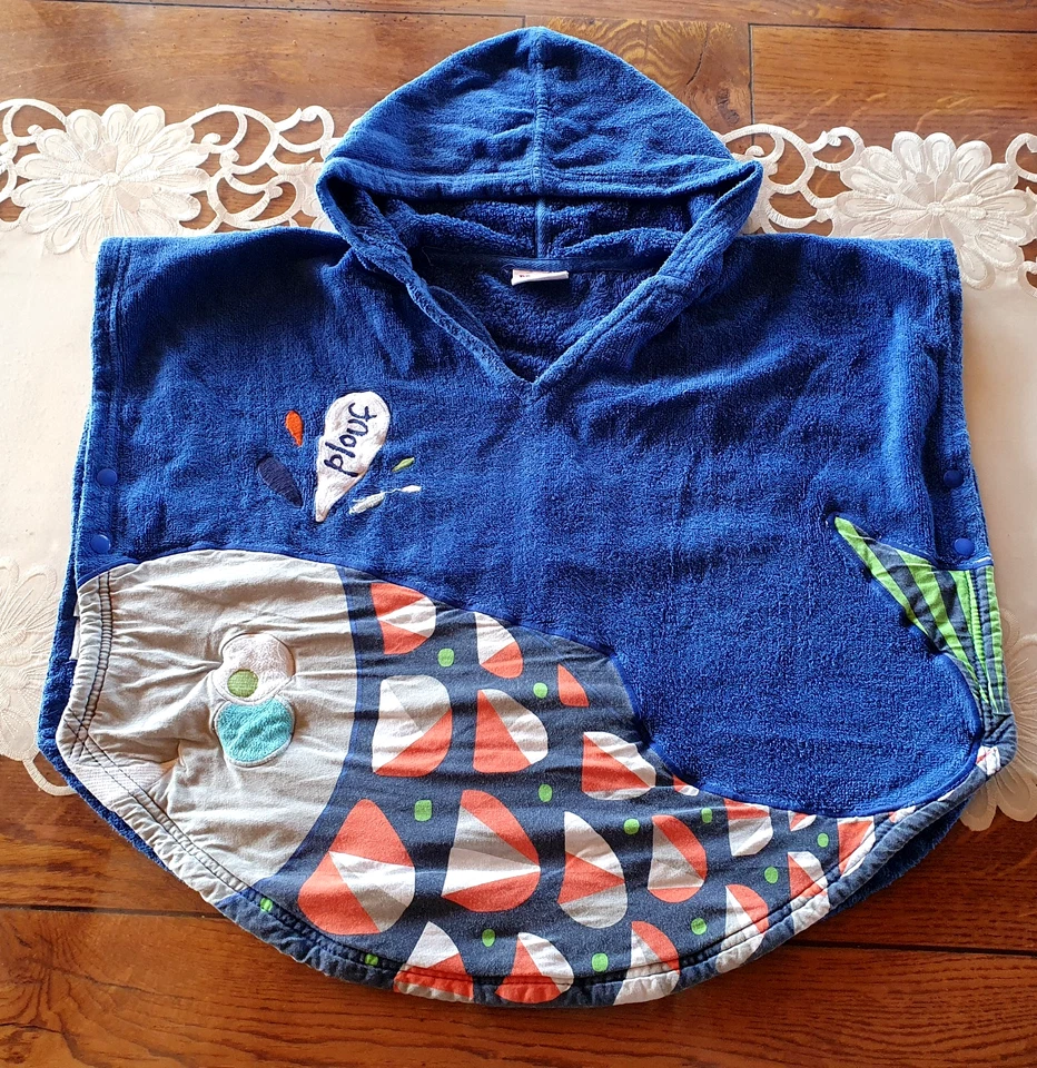 Peignoir forme pancho, DPam T: 12/24 mois - Photo 4/4