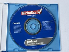 Turbotax 2006 Deluxe Federal State Tax Software Windows Mac Near Mint Disc Only