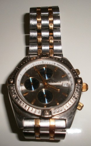 Kienzle raro orologio vintage acciaio inossidabile 630/4683 GUASTO - Foto 3 di 9