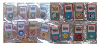 ポケモン2000　バッチ ポケットモンスター☆ミレニアムバッチ200年☆ピンバッジ5個