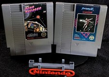 1987 STAR VOYAGER & SECTION Z • 5 SCREW • VINTAGE NES NINTENDO VIDEO GAMES