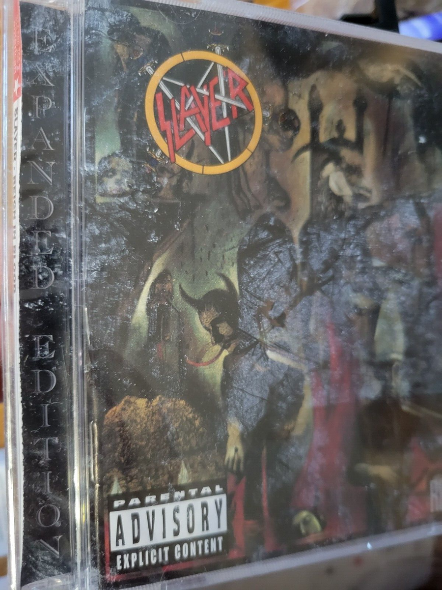 SLAYER “Reign in Blood” EXPANDED EDITION | eBay