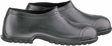 Overguard - 86010 Black PVC Overshoe Protector w/ 4-Way Cleated Sole 4in Hieght