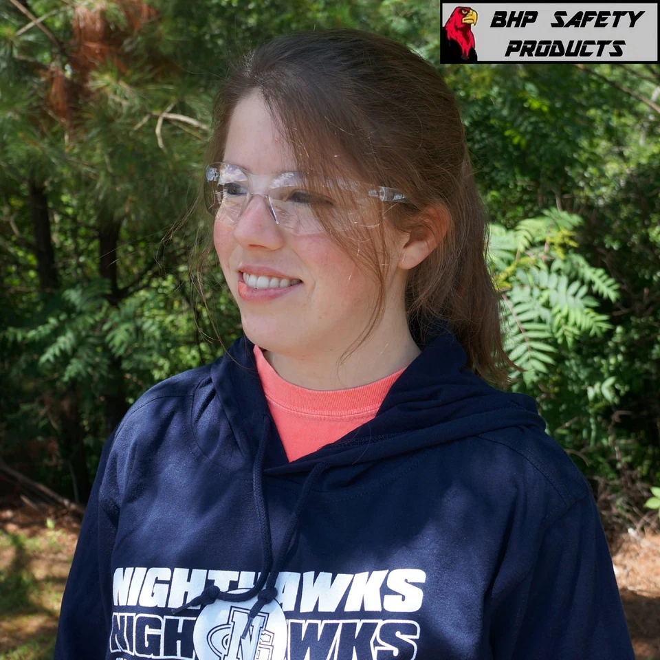 (3 ПАРЫ) ПИРАМИДА МИНИ ZTEK МАЛЕНЬКИЙ РАЗМЕР ЗАЩИТНЫЕ ОЧКИ ПРОЗРАЧНЫЙ ЖЕНЩИН KIDS S2510SN - Изображение 2 из 4