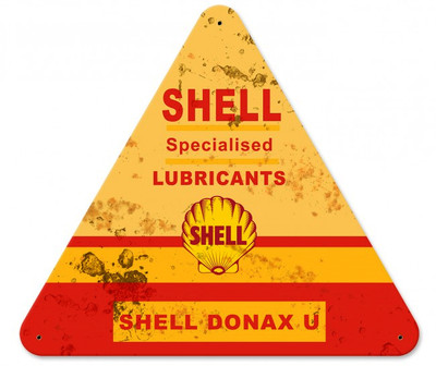 Shell Specialized Lubricant Rustic ( laser cut ) 15'' by 16''