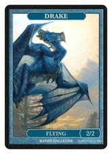 Drake Token by Artist Randy Gallegos MTG Magic Token Givememana