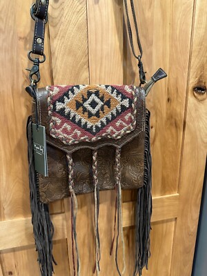 Myra Aztec Motif Leather Bag S-3807 | eBay