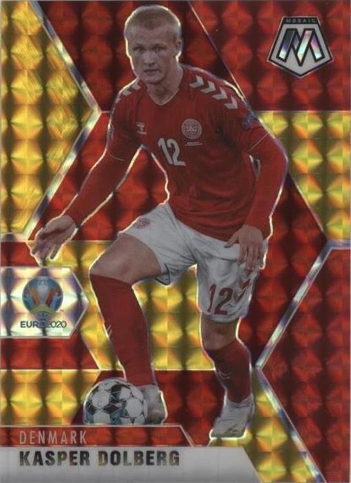 Choice Red & Gold Mosaic Prizm