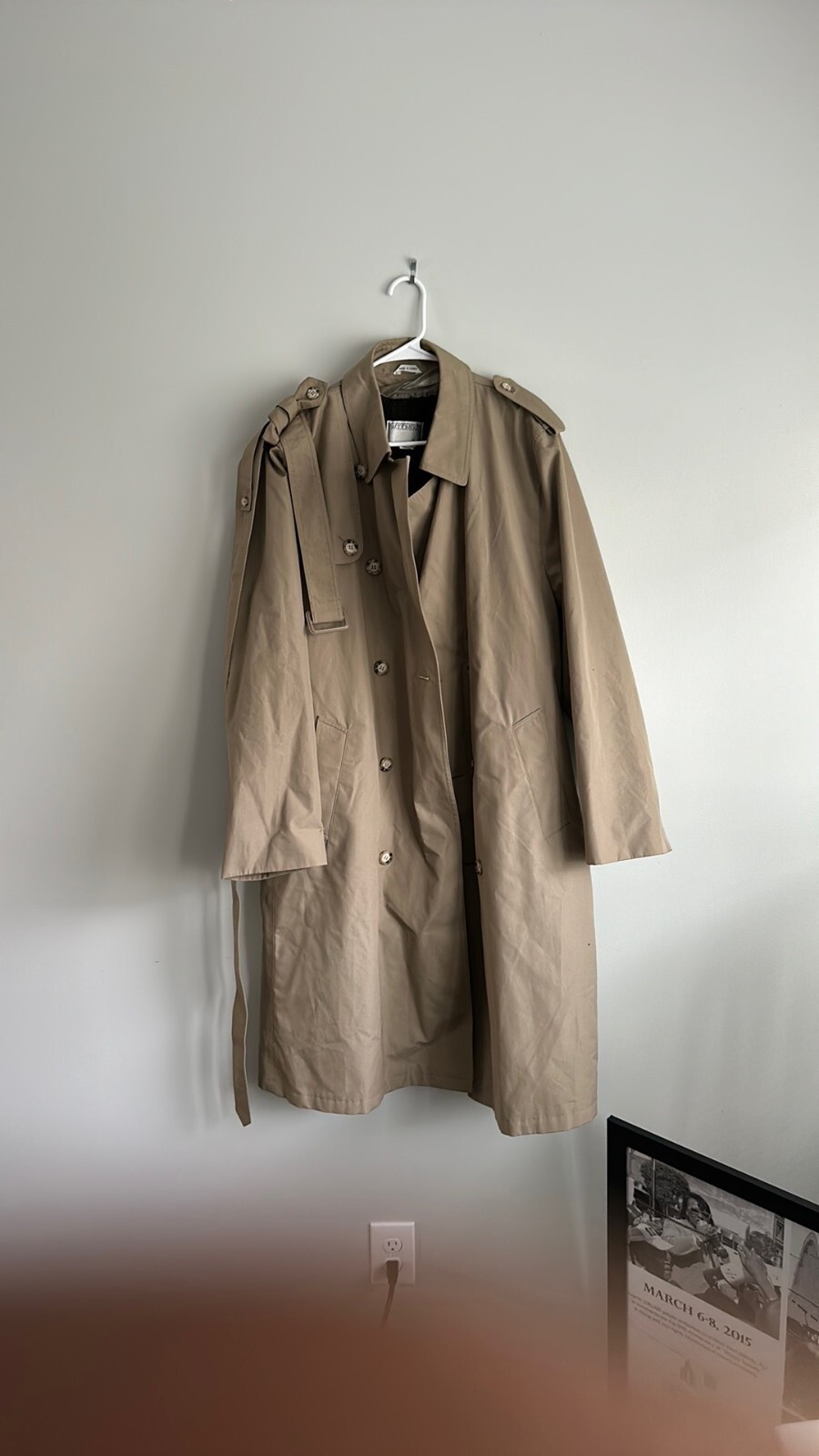 Woodmere Tall Trench Coat in Size 44 for Men-image