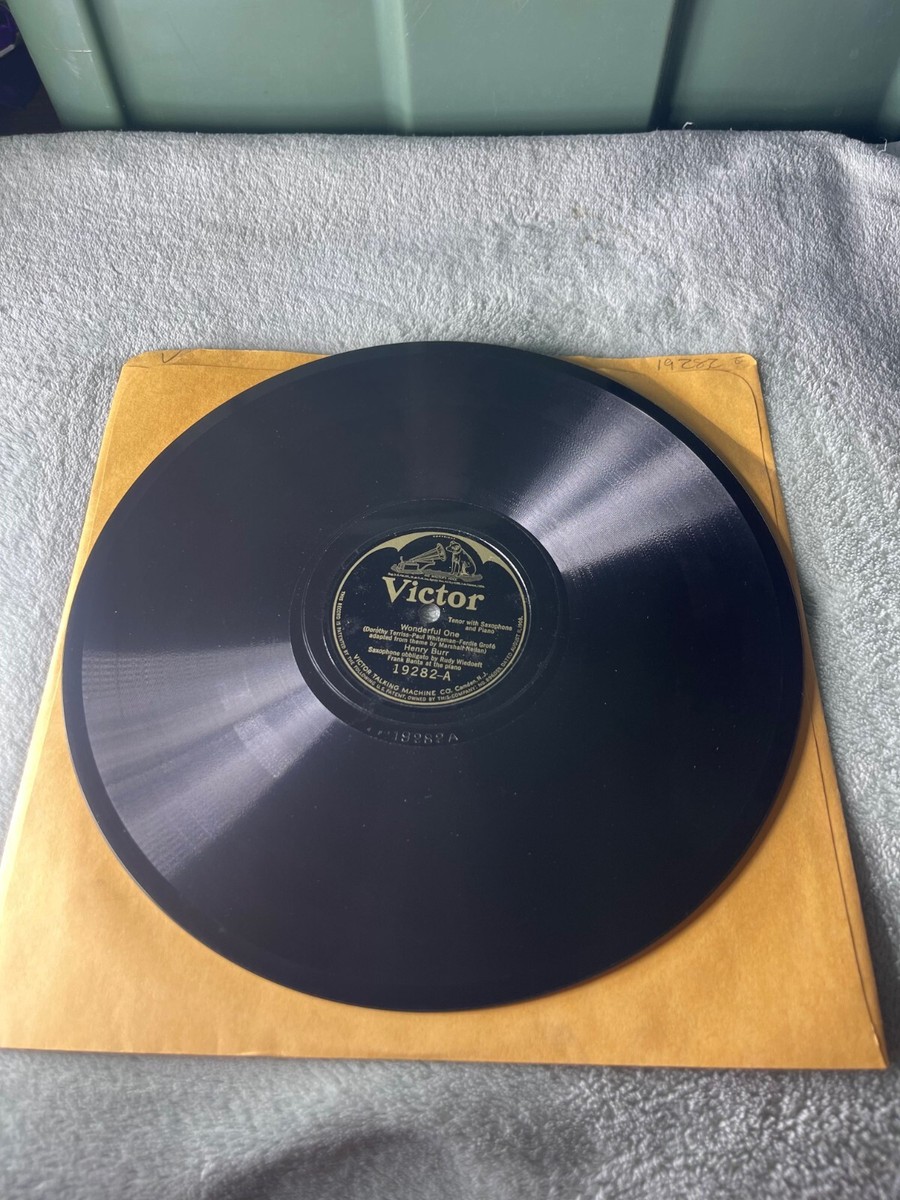 ころん VICTOR Record 78 rpm 19282 WONDERFUL ONE / LAND OF MY SUNSET