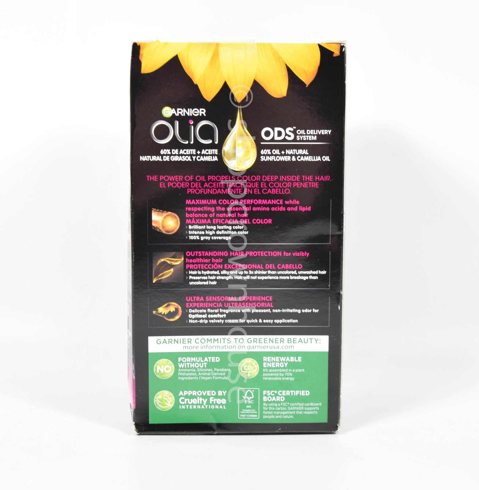 Garnier Olia Ammonia Free Permanent Hair Color #6.0 LIGHT BROWN