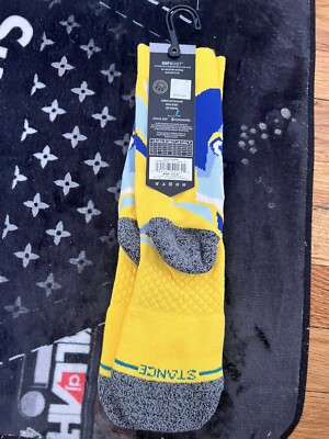 Stance NBA Curry Profiler Crew Socks w/ Infiknit Size Small