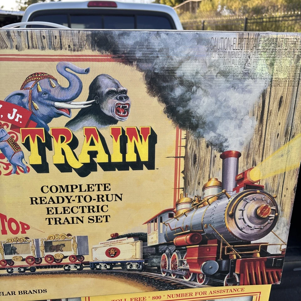 Bachmann Emmett Kelly Jr. Circus Train The Ringmaster 90021 Preowned Working - Image 4 of 4