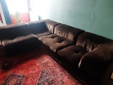 Canapé vintage ROCHE BOBOIS velours