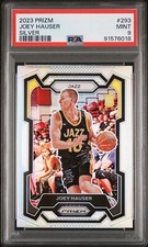 2023 PANINI PRIZM SILVER PRIZM #293 JOEY HAUSER PSA 9