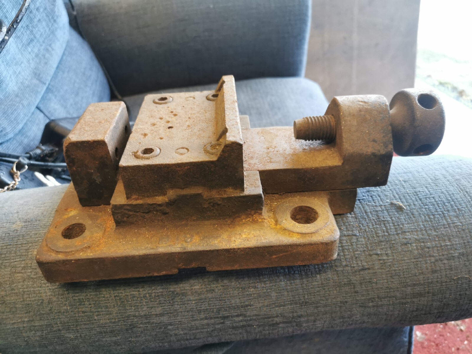Vintage Pillar Drill Vice eBay