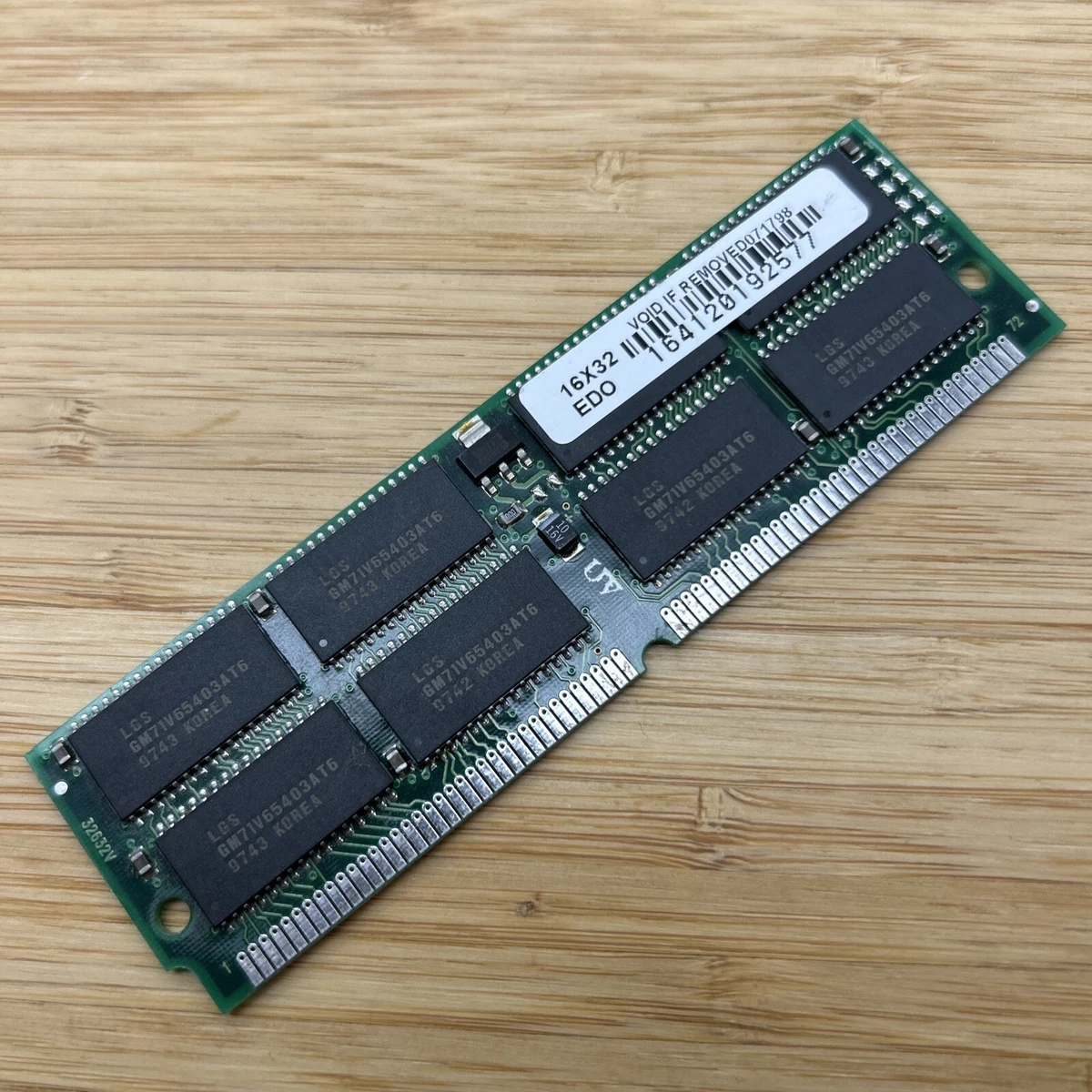 Lot De 10 Barrettes Mémoire SIMM 72 Broches - 64MB FPM Parity 60ns - ECC (5V) - Ouvert Jamais Utilisé