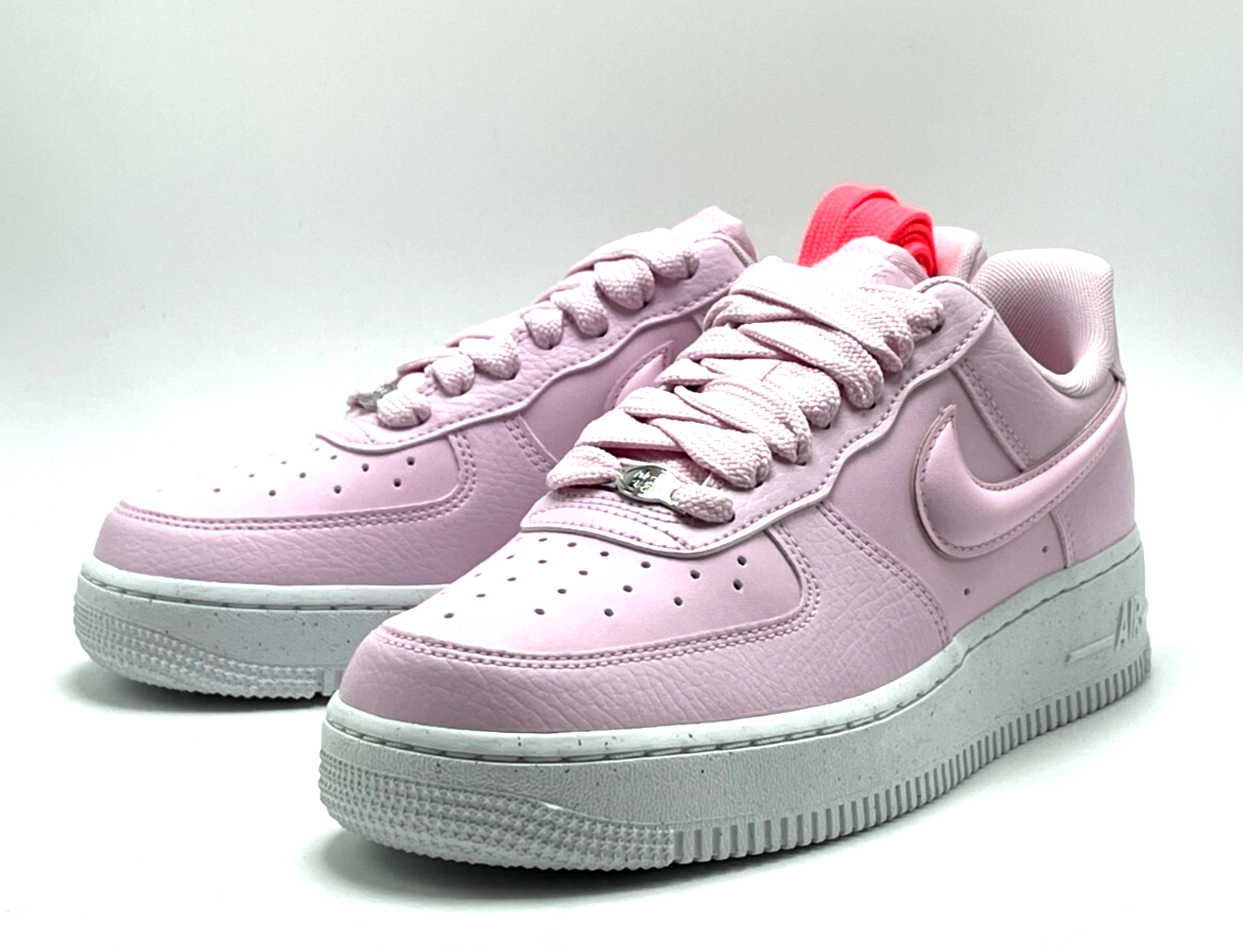 pink check air force ones