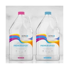 Ultra Clear Epoxy Resin and Hardener | Scratch Resistant, Crystal Clear Coati...