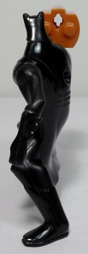 DC SUPERHERO BATMAN 3.5'' ACTION FIGURE w/ BROWN LAUNCHER BY McDONALDS - Picture 5 of 10