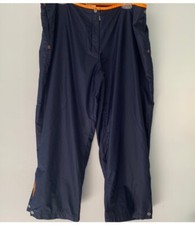Adidas XL Women  s Mesh Lined Navy Active Ankle Track Pants New