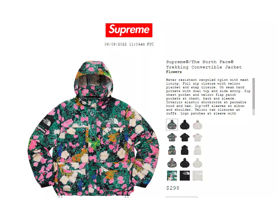 supreme The North Face Trekking Jacket L