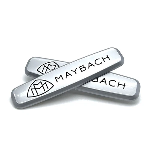 2x Für Mercedes Benz MAYBACH Car Schriftzug Zubehör Emblem Badges Sitz Ornamente - Bild 4 von 4