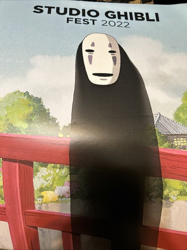 Poster Spirited Away No Face Studio Ghibli 17 x 11 pollici poster cinema scaffale - Foto 2 di 6