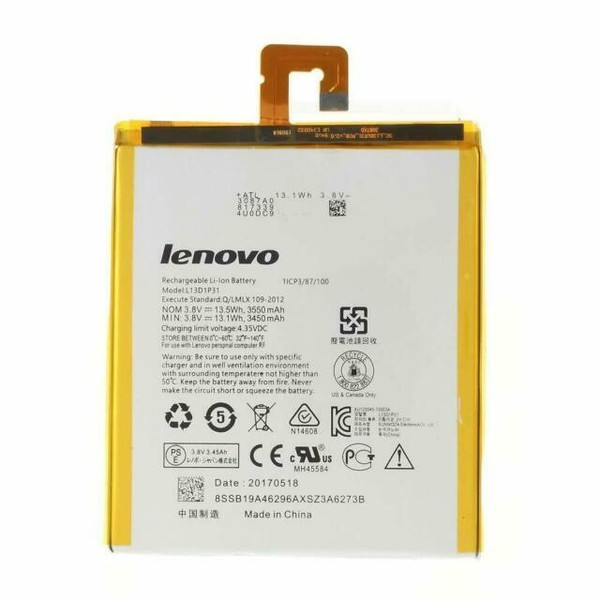 Original Battery Lenovo L13D1P31 Tablet Notebook IdeaPad S5000 for sale