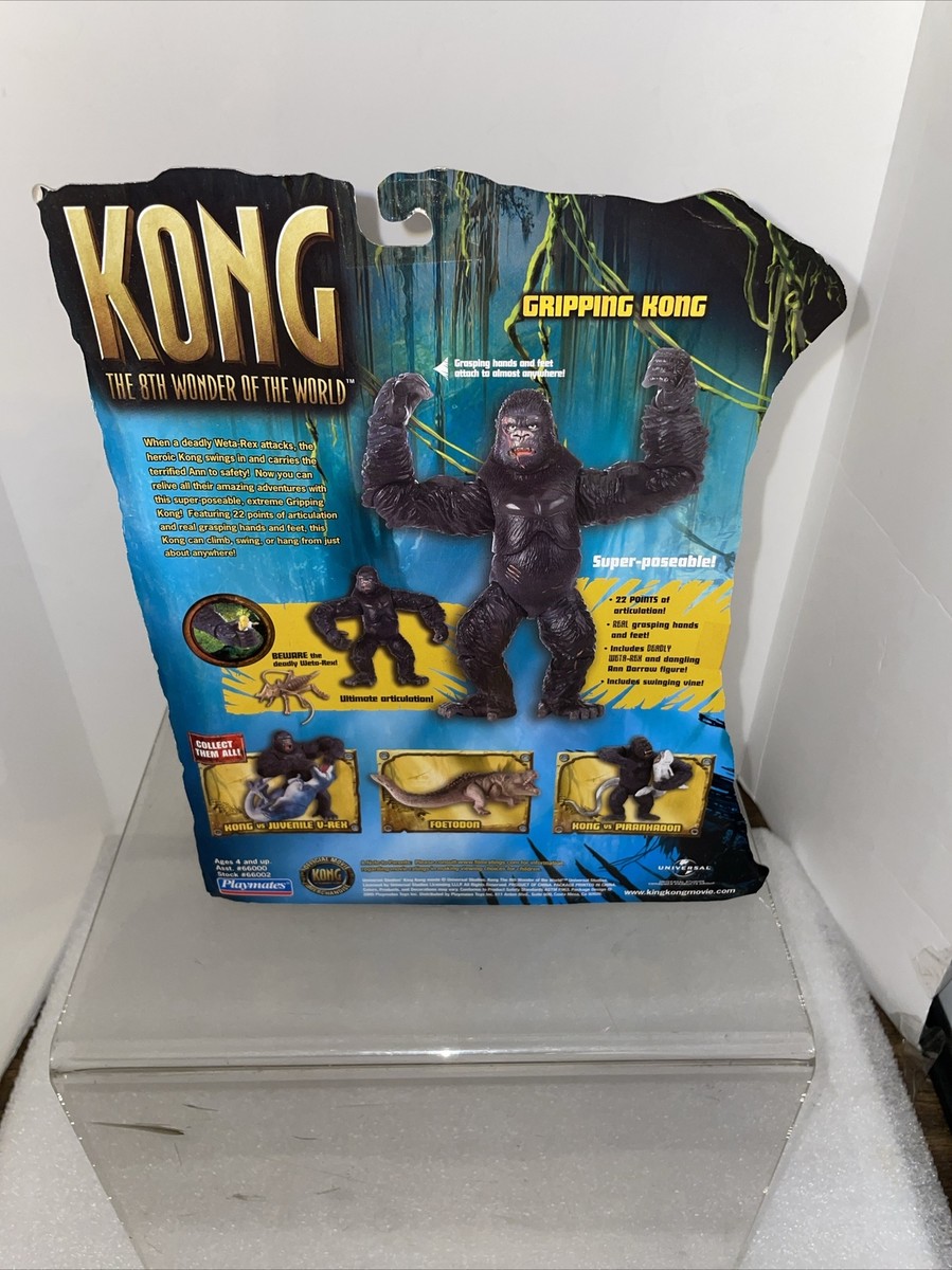 Kong The 8th Wonder of the World Gripping Kong Playmates Sealed