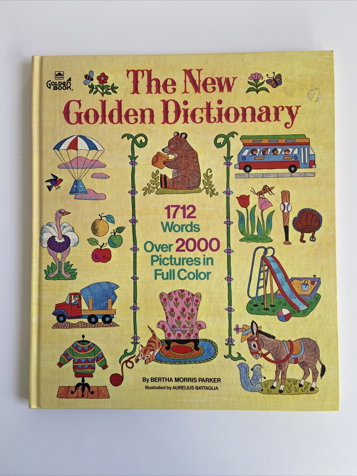The New Golden Dictionary by Bertha M. Parker (1972, Hardcover