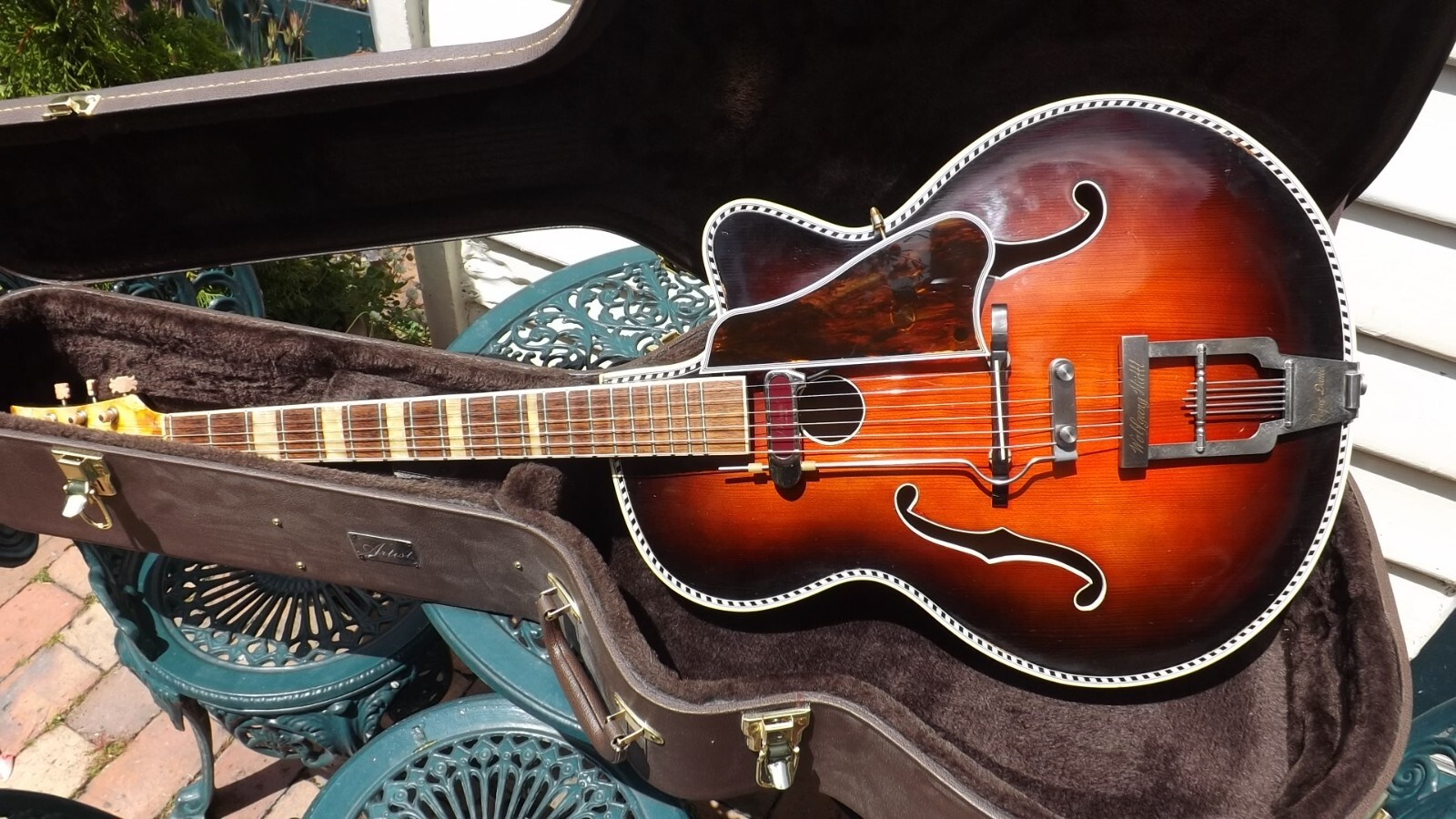 gypsy jazz guitar wolfgang huttle pier dame made in germany 1958 100% original