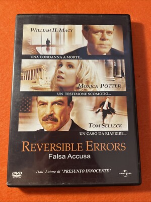 DVD FILM ITALIENISCHE SAMMLUNG REVERSIBLE ERRORS FALSCHE AKKUSA 