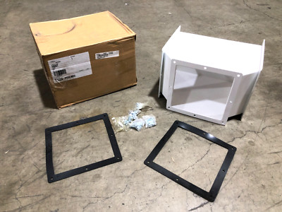 New Hoffman Nvent F88WT Tee-Feed Through 8'' x 8'' White Painted Steel T1224