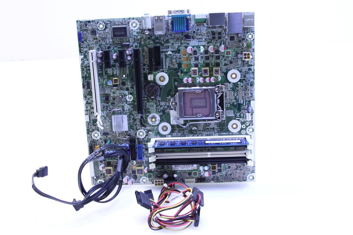 HP 717372-002 EliteDesk 800 G1 LGA 1150 Motherboard. w/ 4g ram, no