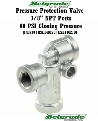 Sealco 140270 Pressure Protection Valve 3/8