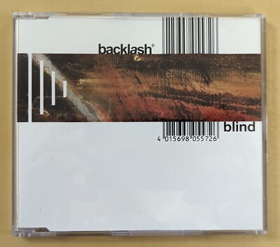 Backlash- Blind CDS- 6TRK MAXI-SINGLE! MEMENTO MATERIA! FRONT 242 COVER ...
