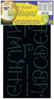 Soft Flock Iron-on Letters 1 & 2 Monogram-black Mono-lbk on sale Soft Flock Iron-on Letters 1 & 2 Monogram-black Mono-lbk on sale