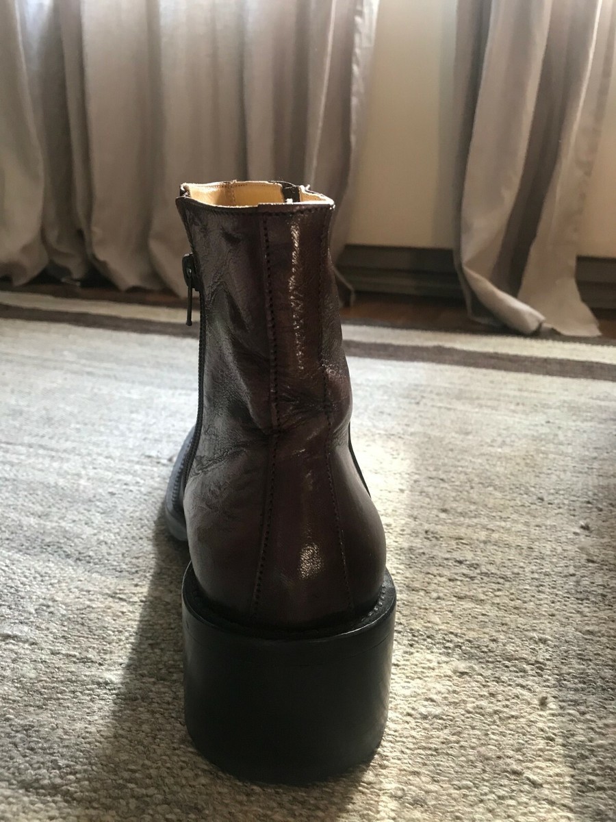 【タイムセール】DEBUT イタリア製ブーツ　42 お盆特別価格】DEBUT イタリア製ブーツ 42