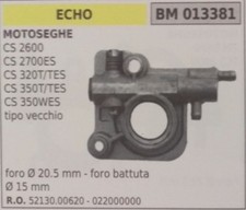 5213000620 POMPA OLIO MOTOSEGA ECHO CS 2600 2700ES 320T 320TES 350T 350TES 350WE