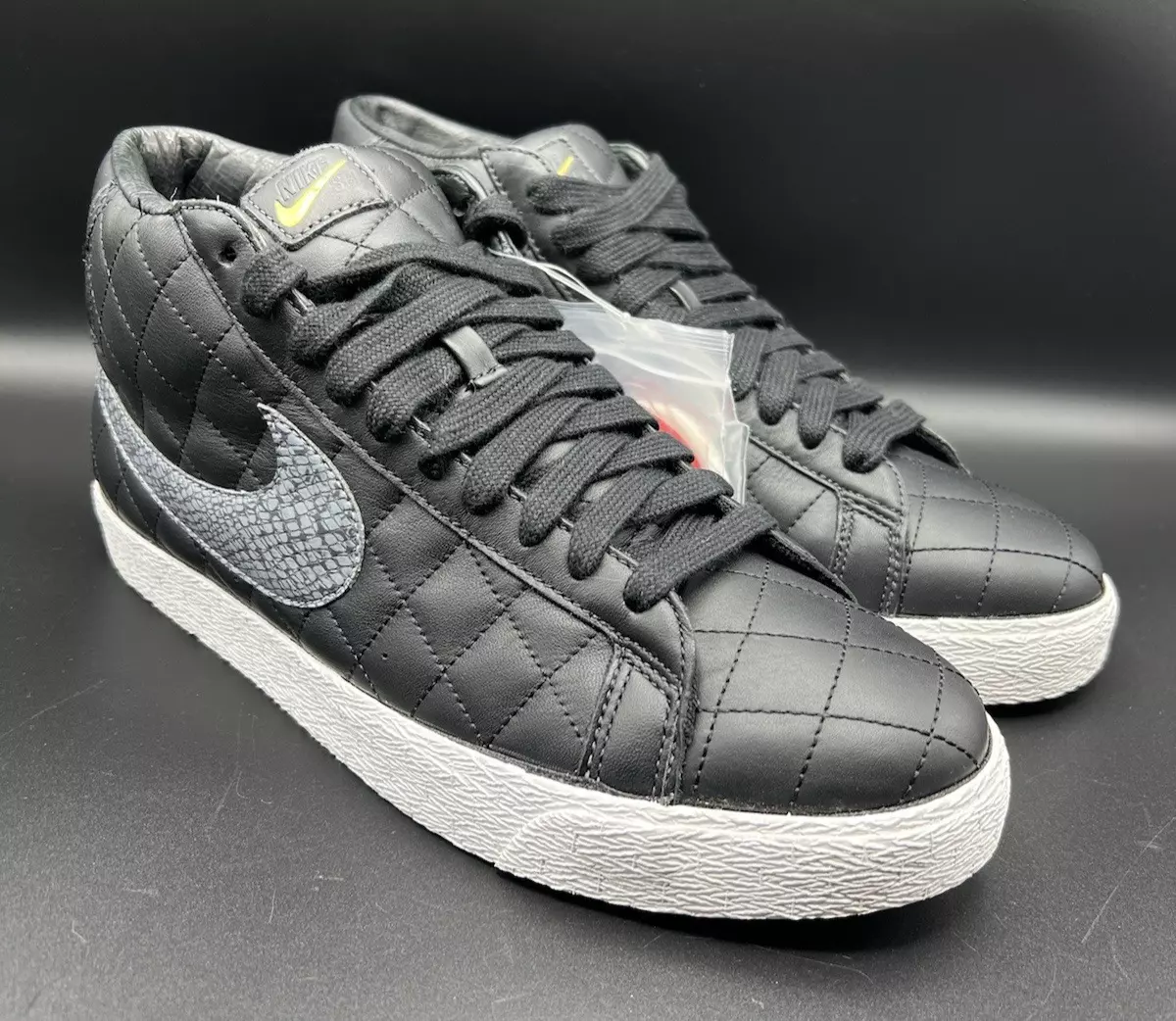 Blazer Nike SB Supreme noir DS NEW 2006 taille 11 Gucci dunk vintage rare