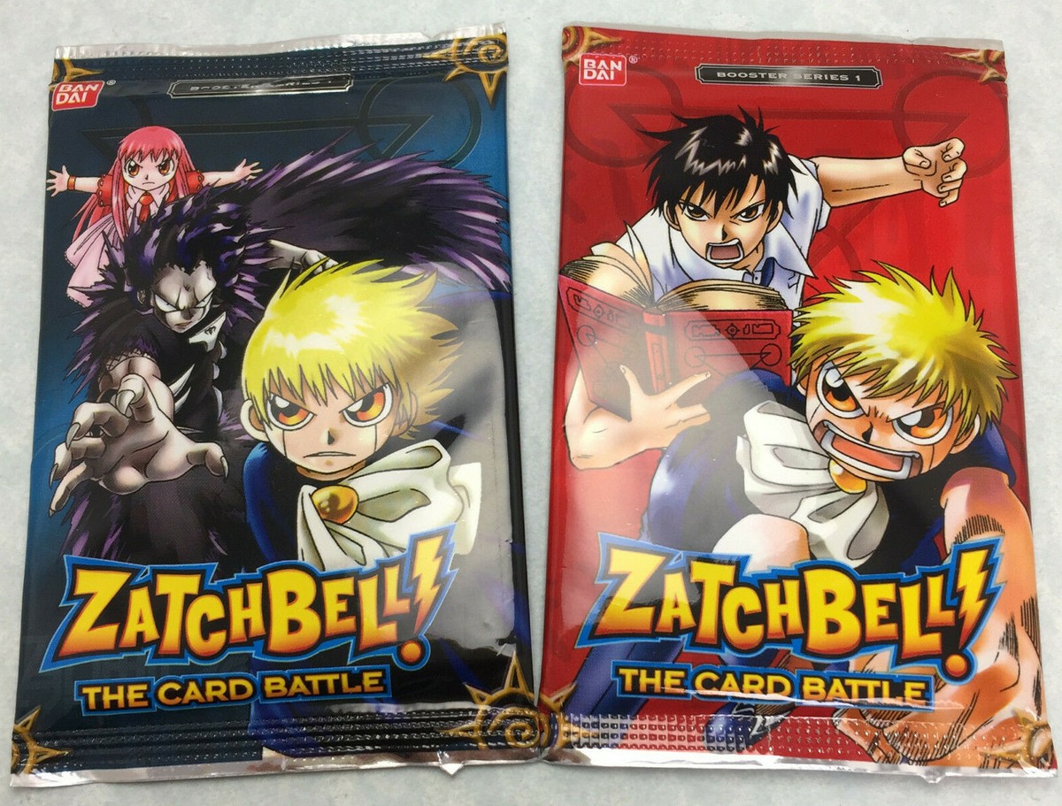 zatch bell booster box 2x The Card Battle CCG Boxs Series 1 - Plus Bonus for sale online Experience the hottest new CCG Zatch Bell The Card Battle
