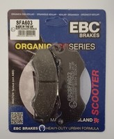 EBC Organisch Vordere BremsbeläGe FüR Lexmoto Adrenalin 125 Efi (2015 Zu 2018)